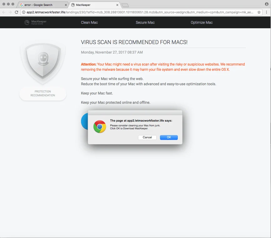 OSX Pirrit TargetingEdge Adware