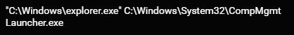 Sodinokibi / REvil explorer.exe is used to launch ComMgmtLauncher.exe