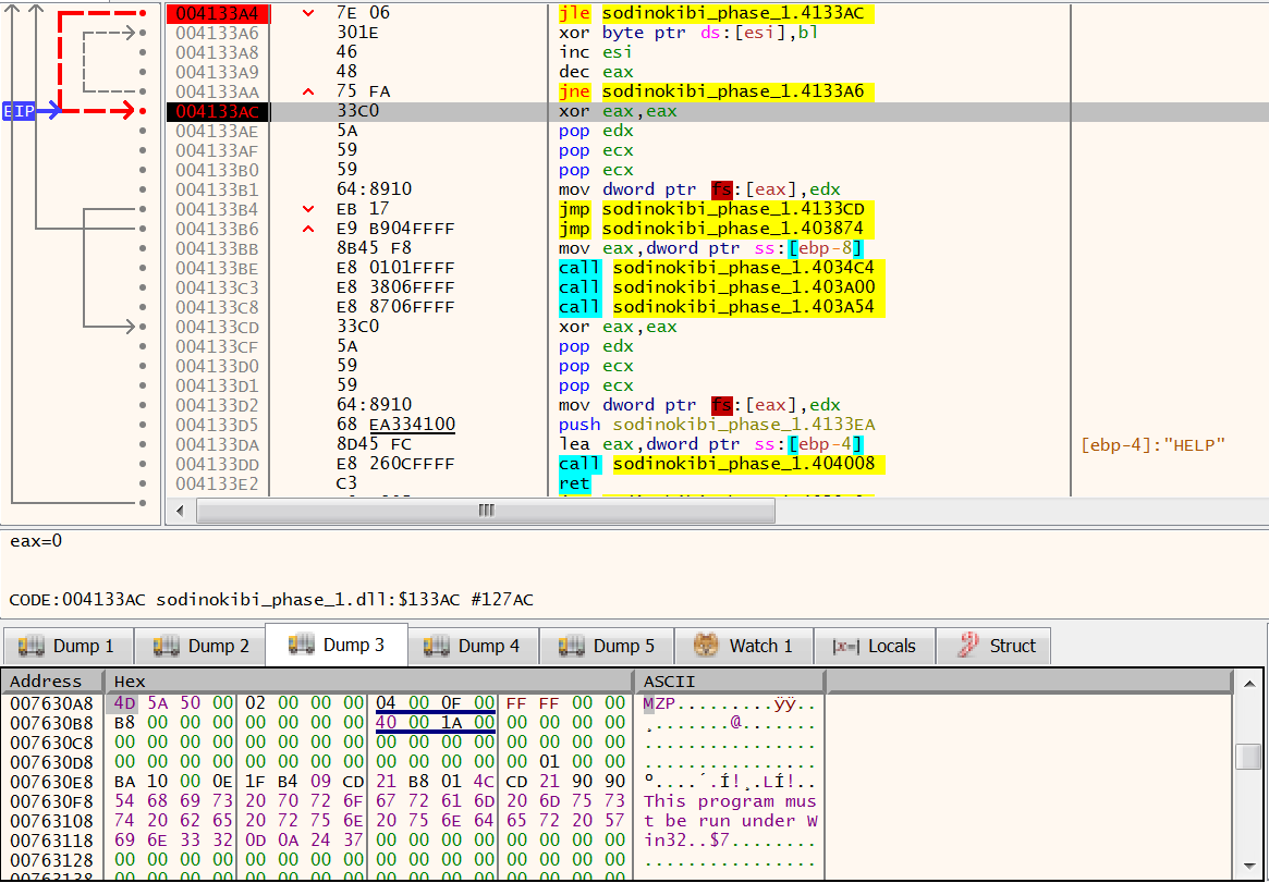 Sodinokibi / REvil portable executable