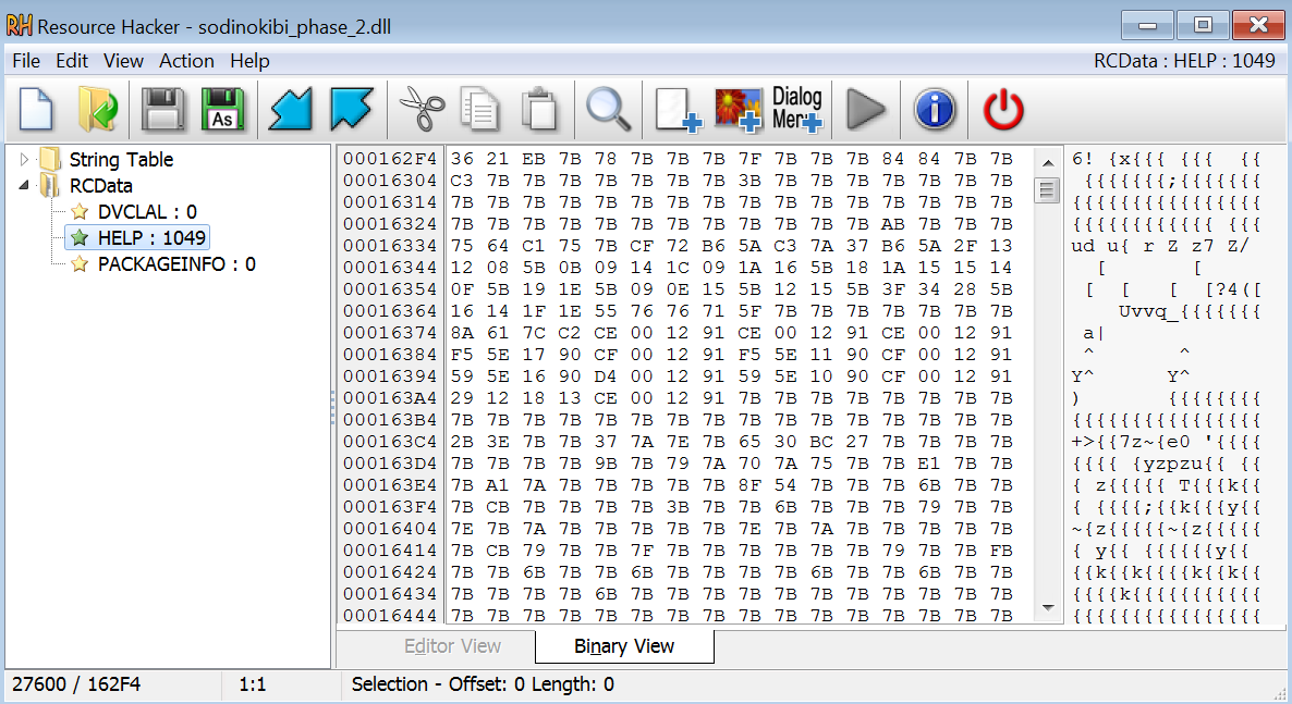 Sodinokibi / REvil xor encrypted portable executable