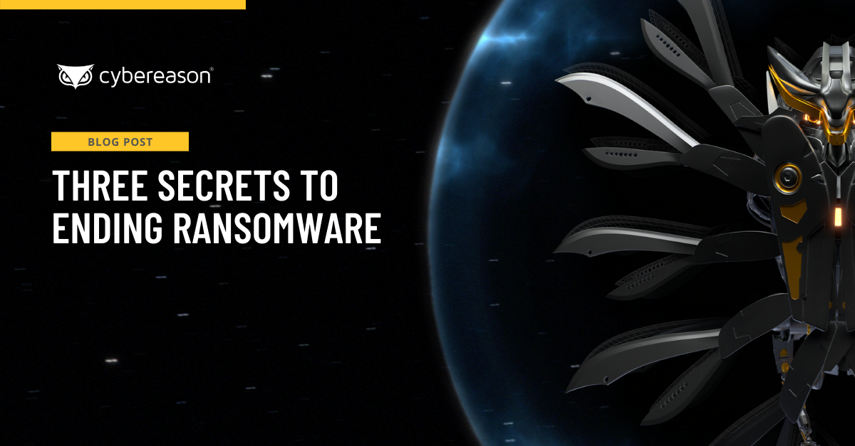 Three Secrets to Ending Ransomware