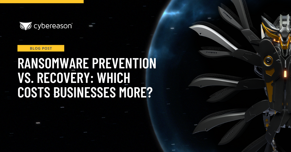 Ransomware Prevention vs. Recovery: Which Costs Businesses More?