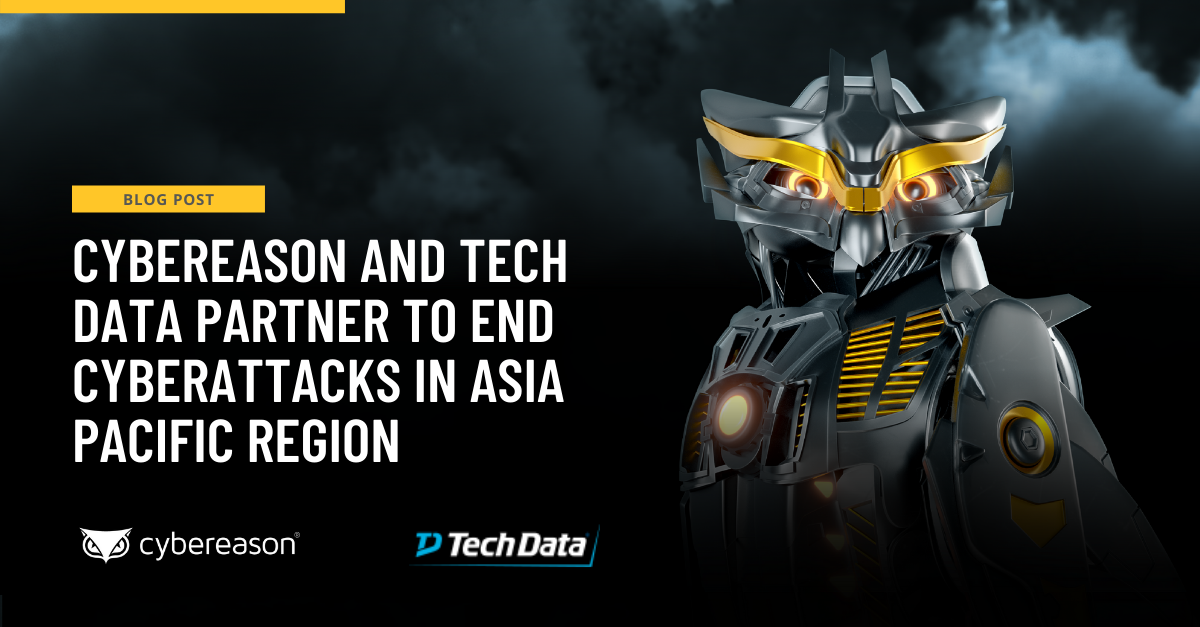 Cybereason and Tech Data Partner to End Cyberattacks in Asia Pacific Region