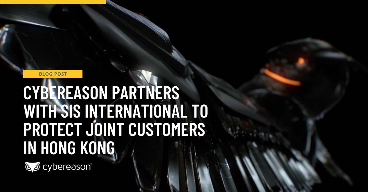Cybereason Partners with SiS International to Protect Joint Customers in Hong Kong