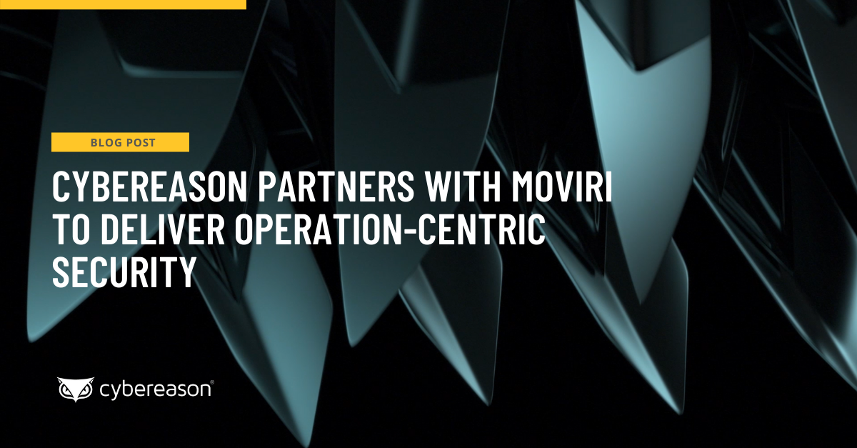 Cybereason Partners with Moviri to Deliver Operation-Centric Security