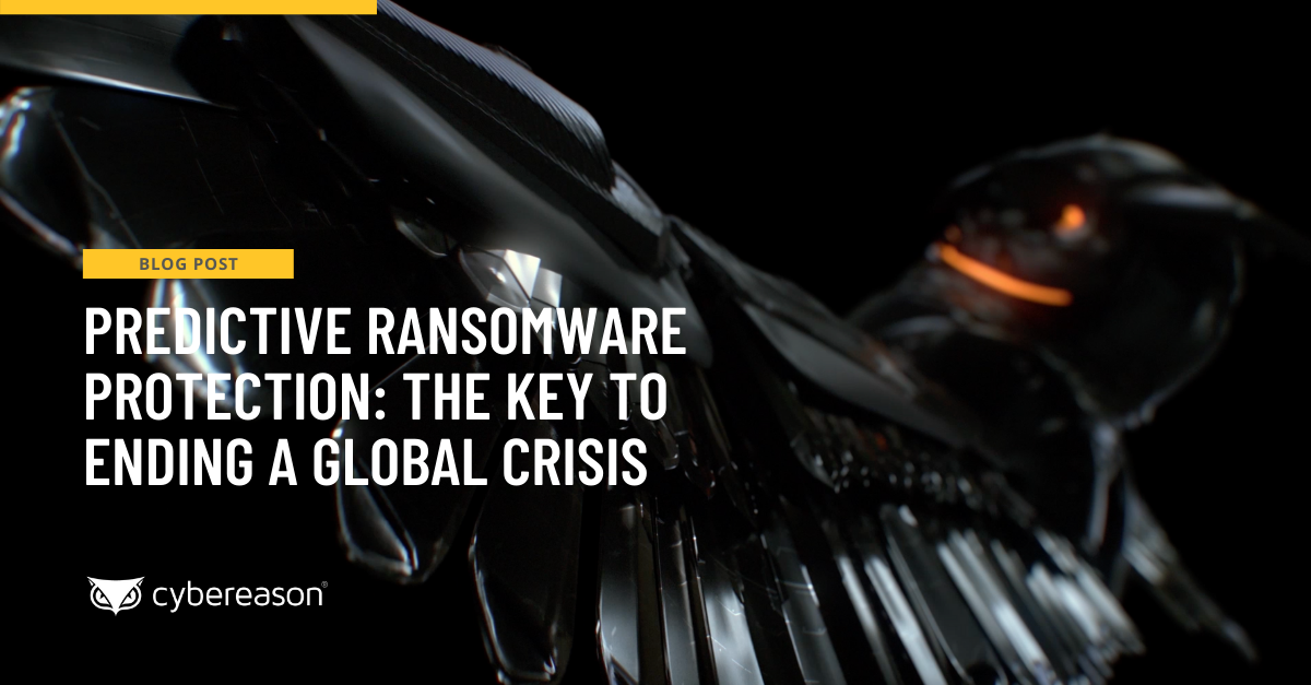 Predictive Ransomware Protection: The Key to Ending a Global Crisis