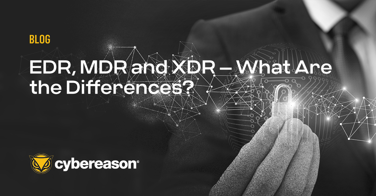 What Are the Differences Between EDR, MDR and XDR?