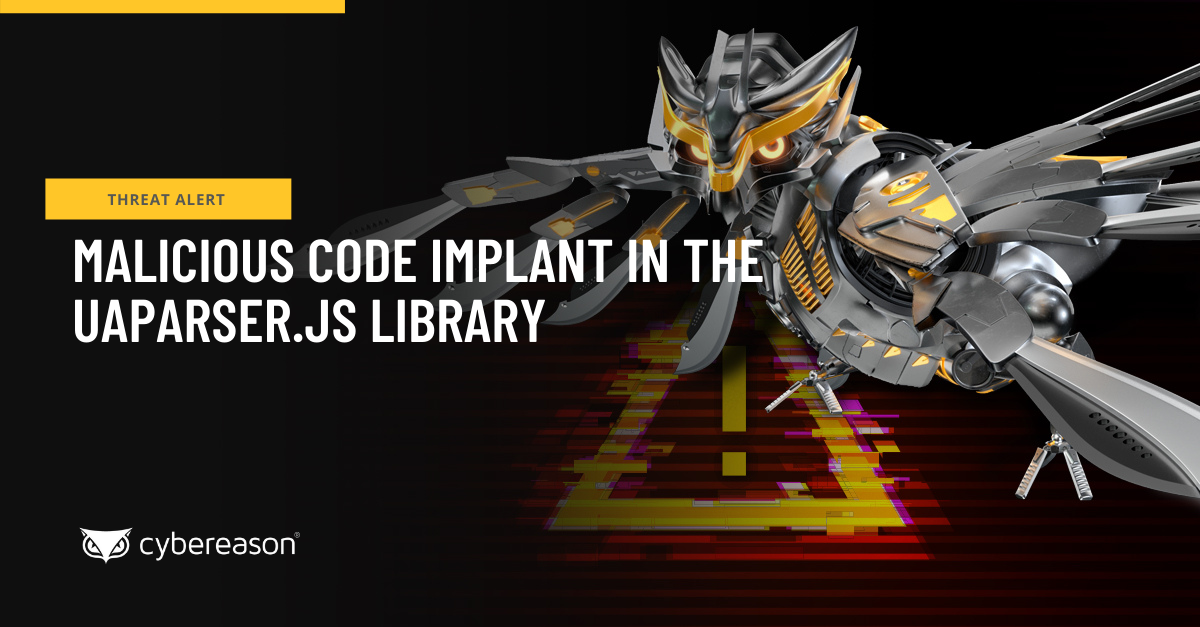 THREAT ALERT: Malicious Code Implant in the UAParser.js Library