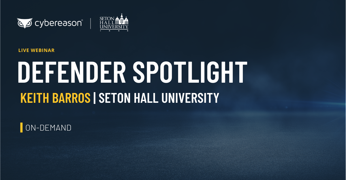 Defender Spotlight: Keith Barros, Seton Hall University