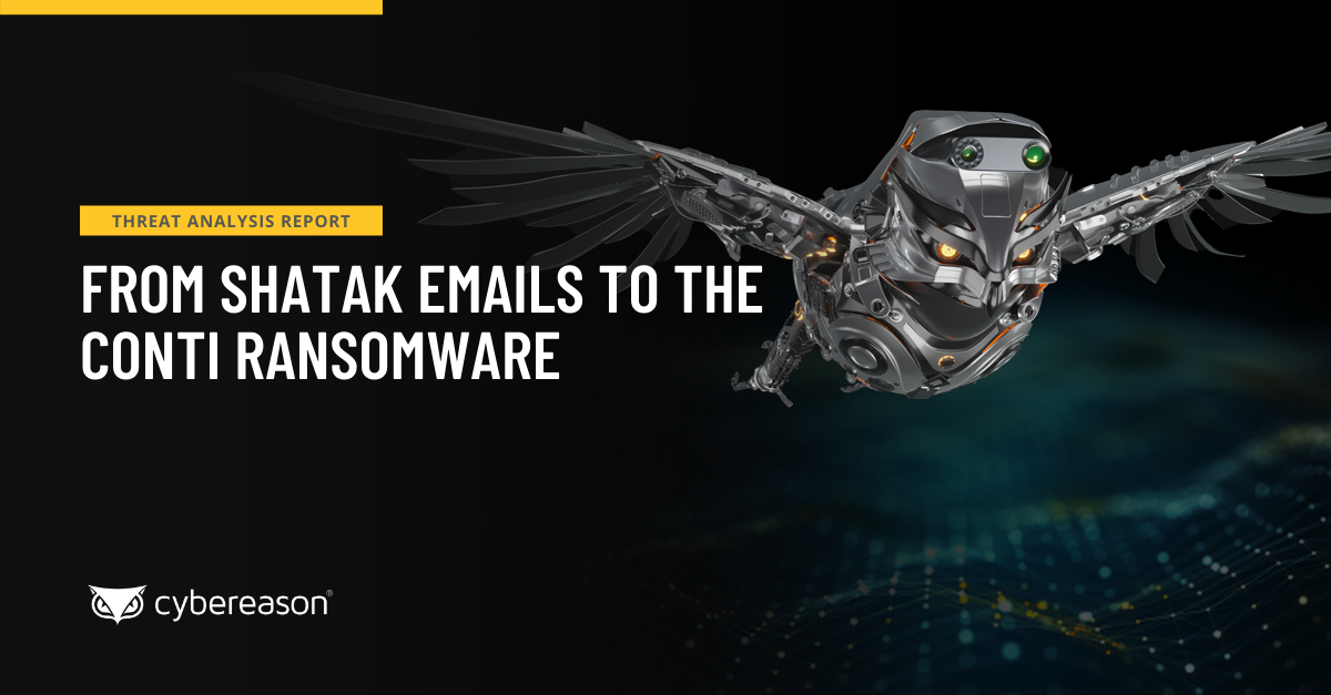THREAT ANALYSIS REPORT: From Shatak Emails to the Conti Ransomware