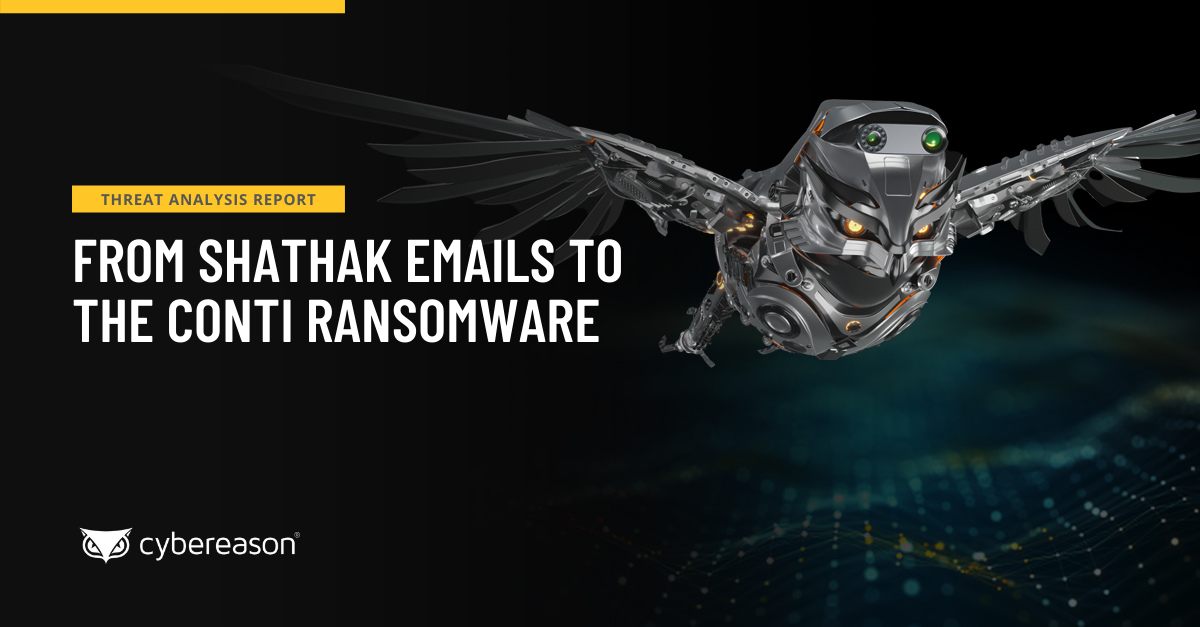 THREAT ANALYSIS REPORT: From Shathak Emails to the Conti Ransomware