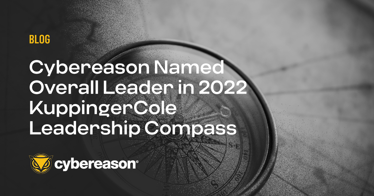 Cybereason Named Overall Leader in 2022 KuppingerCole Leadership Compass