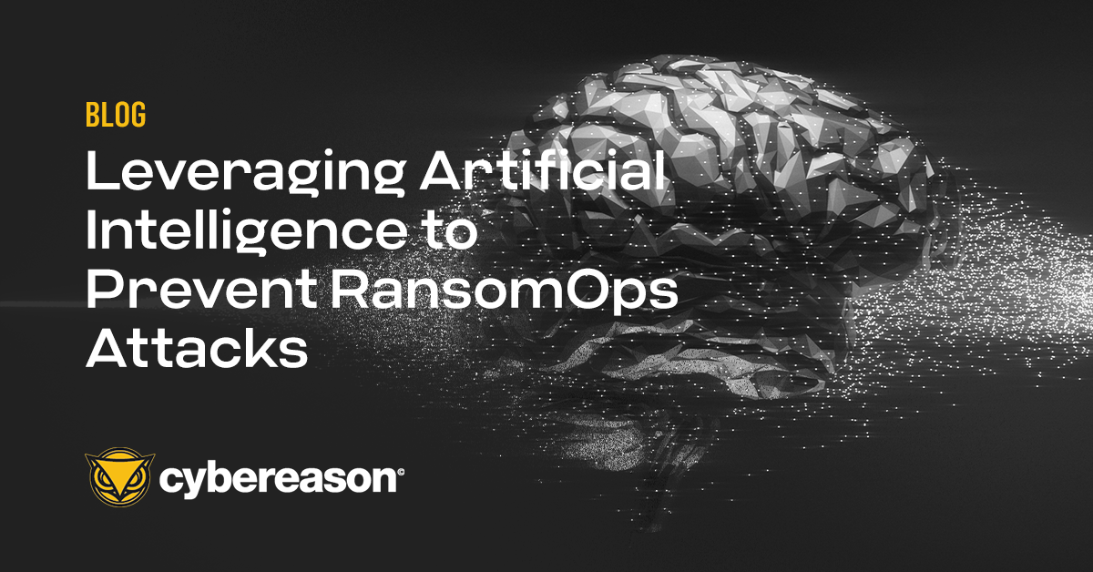Leveraging Artificial Intelligence to Prevent RansomOps Attacks