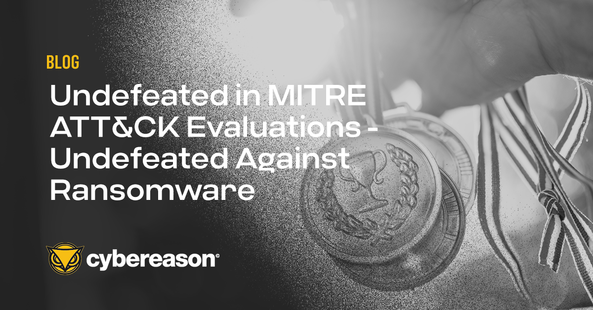 Undefeated in MITRE ATT&CK Evaluations - Undefeated Against Ransomware