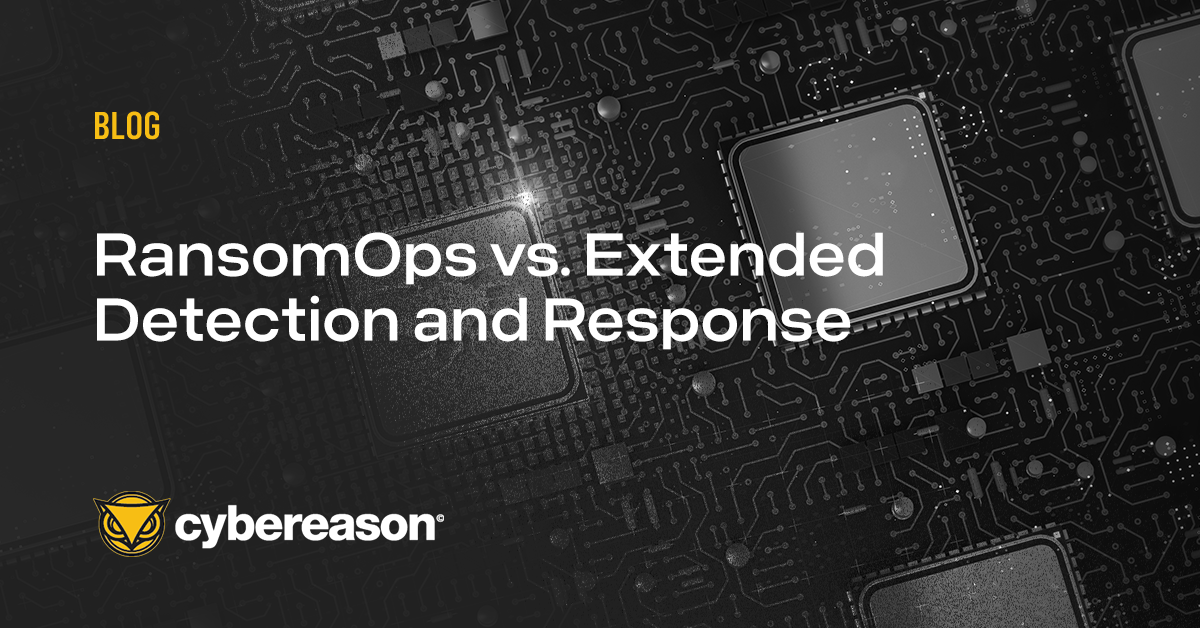RansomOps vs. Extended Detection and Response