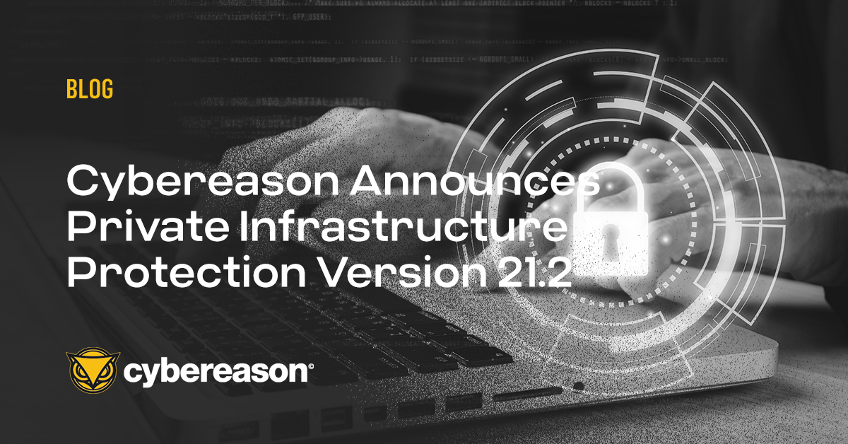 Cybereason Announces Private Infrastructure Protection Version 21.2