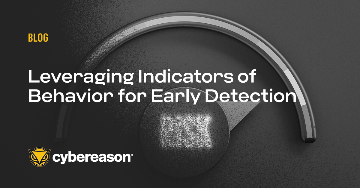 Leveraging Indicators of Behavior for Early Detection