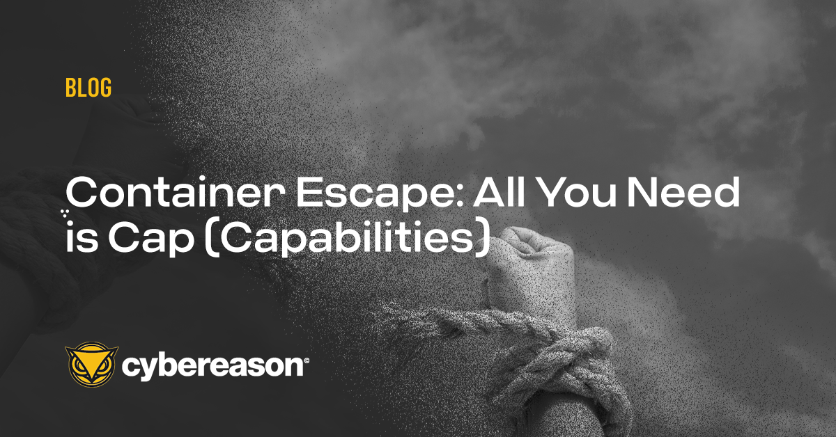 Container Escape: All You Need is Cap (Capabilities)