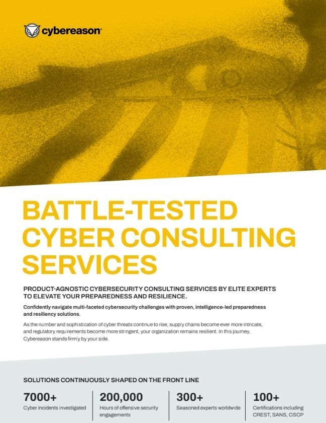 Battle-Tested Cyber Consulting Services