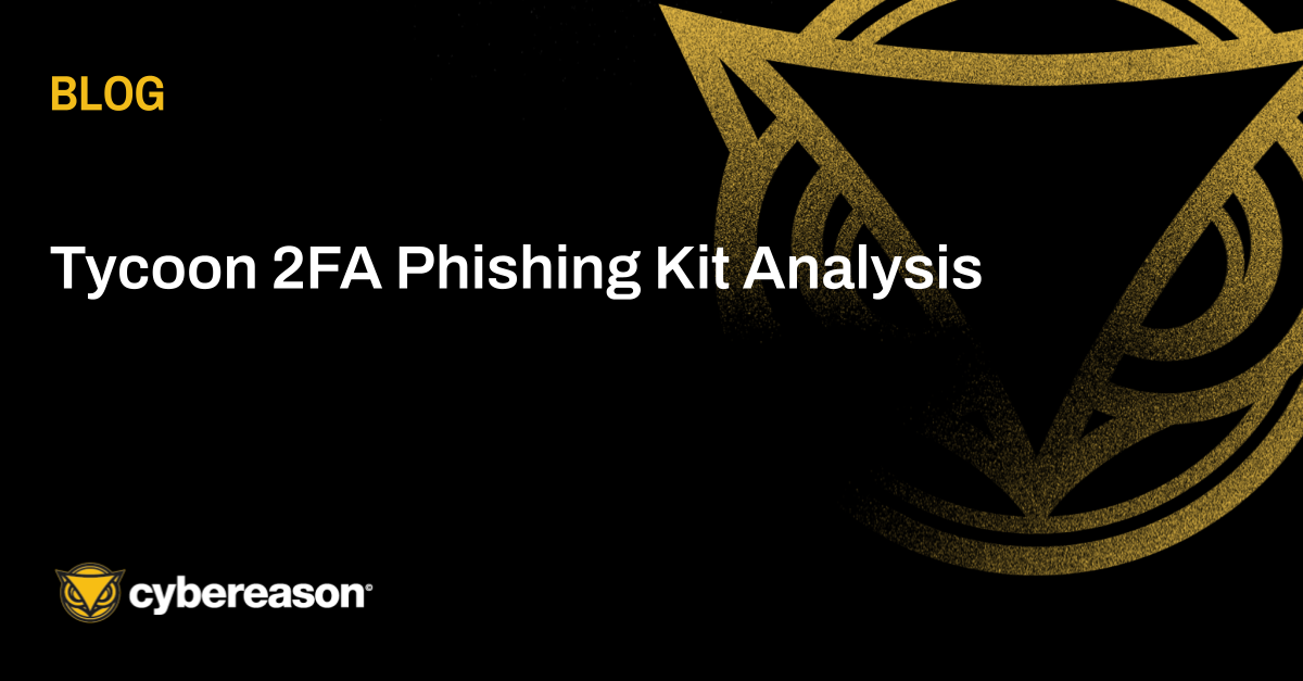 Tycoon 2FA Phishing Kit Analysis 