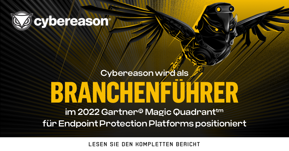 CYBEREASON FÜHRUNGSMITGLIED IM 2022 GARTNER® MAGIC QUADRANT