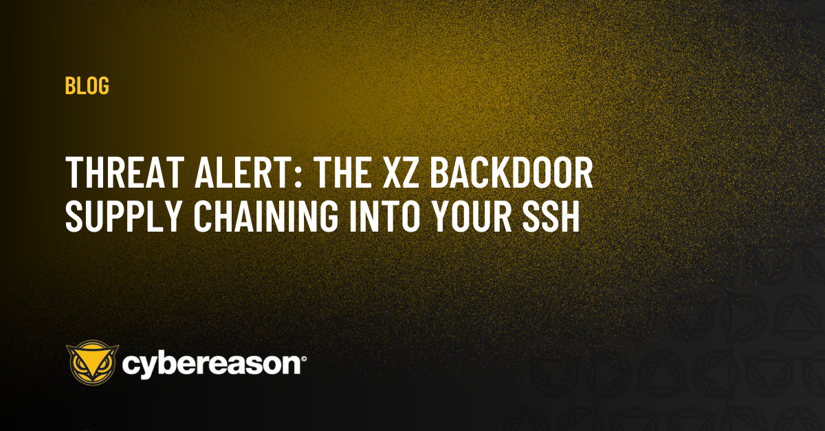THREAT ALERT: The XZ Backdoor - Supply Chaining Into Your SSH