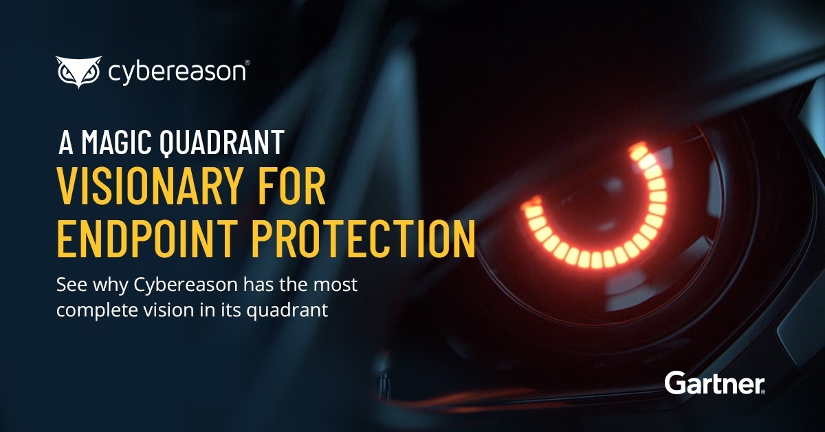 Cybereason recognized as a visionary in firsttime appearance in the