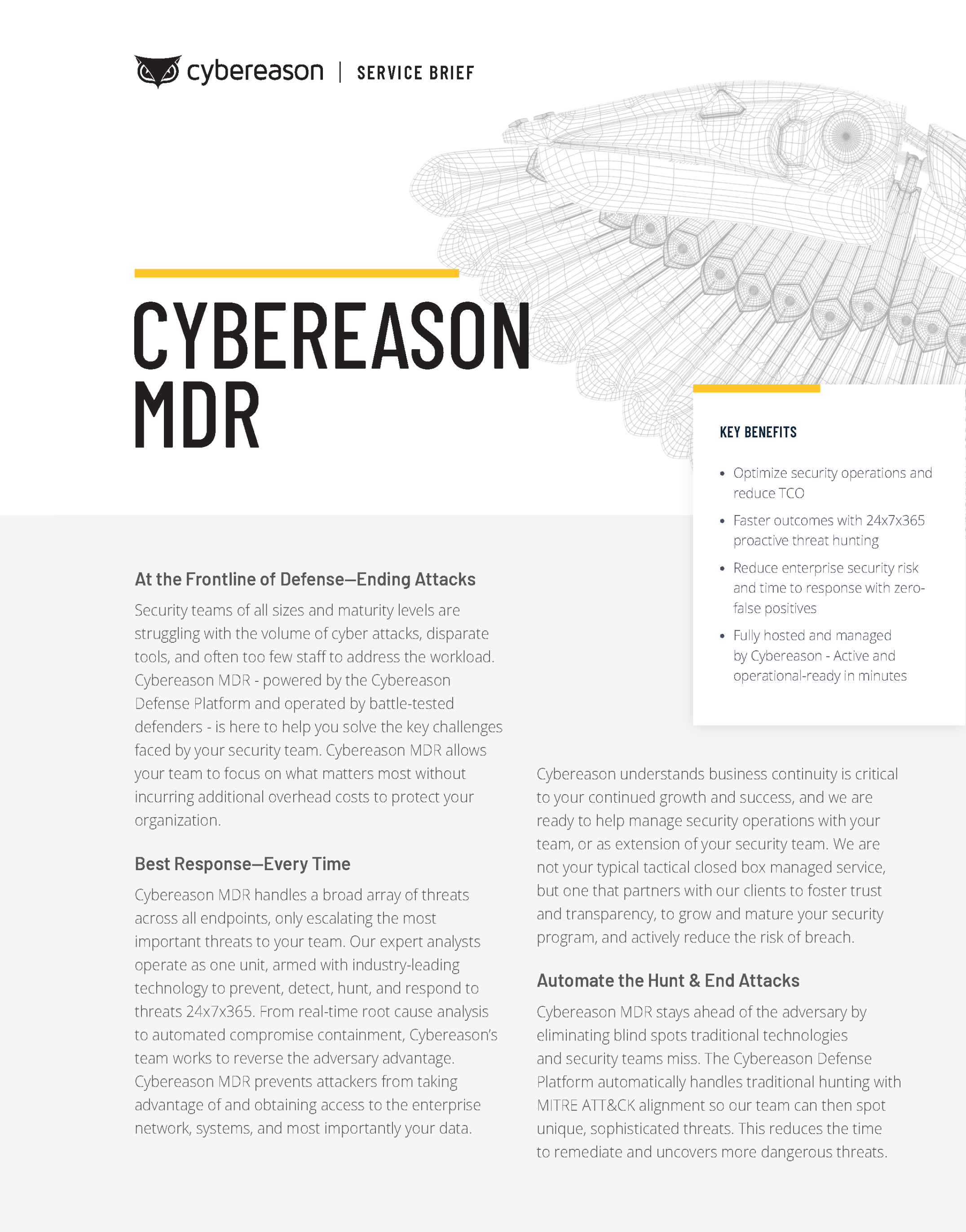 Data Sheets Resources Cybereason