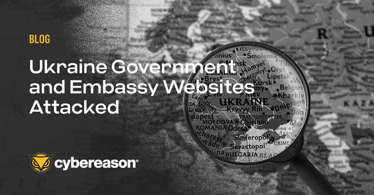 Ukraine Government and Embassy Websites Attacked